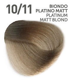 Vopsea fara amoniac ITALIA - OYSTER Perlacolor NA 10/11 PLATINUM MATT BLOND 100 ml