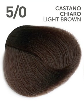 Vopsea fara amoniac ITALIA - OYSTER Perlacolor NA 5/0 LIGHT BROWN 100 ml