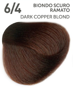 Vopsea fara amoniac ITALIA - OYSTER Perlacolor NA 6/4 DARK COPPER BLOND 100 ml