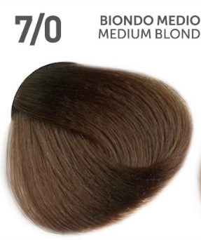 Vopsea fara amoniac ITALIA - OYSTER Perlacolor NA 7/0 MEDIUM BLOND 100 ml