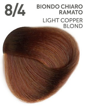 Vopsea fara amoniac ITALIA - OYSTER Perlacolor NA 8/4 LIGHT COPPER BLOND 100 ml
