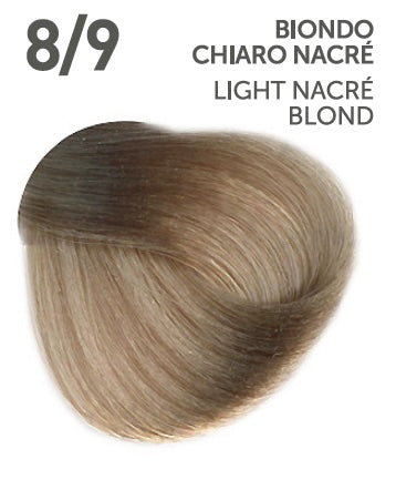 Vopsea fara amoniac ITALIA - OYSTER Perlacolor NA 8/9 LIGHT NACRÉ BLOND 100 ml