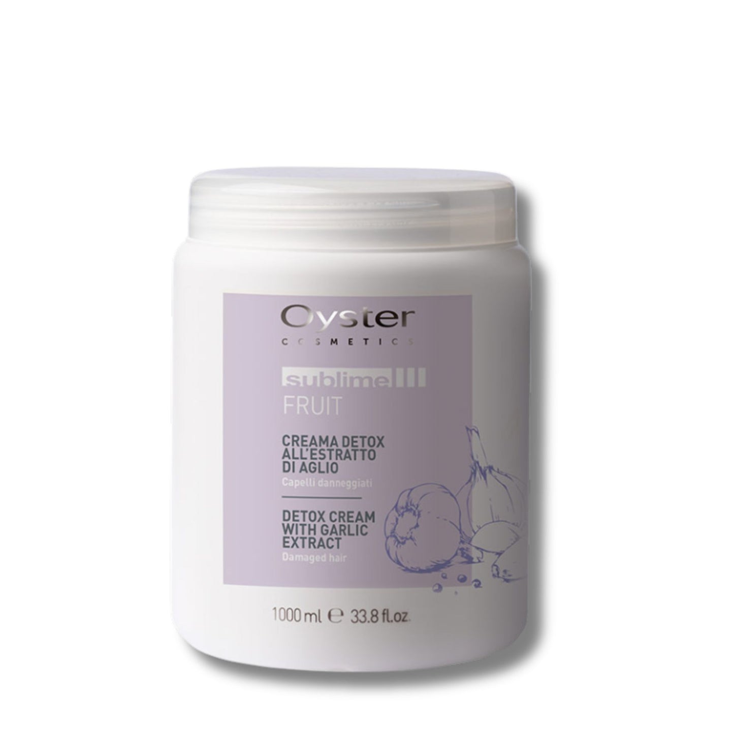Mască detoxifiantă cu extract de usturoi OYSTER Sublime Detox Garlic Mask - 1000 ml