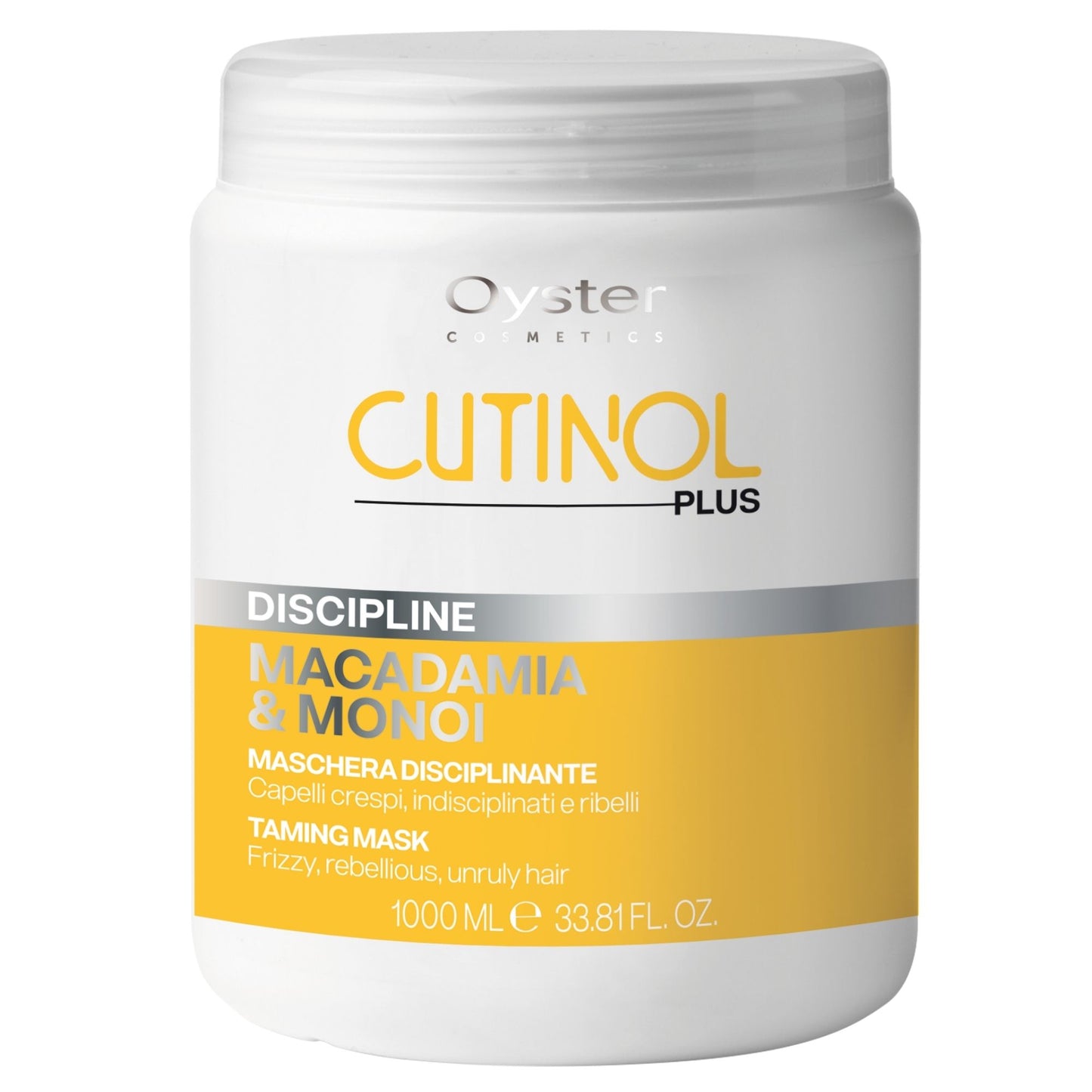 Mască disciplinantă pentru păr rebel OYSTER Cutinol Discipline Mask - 1000 ml