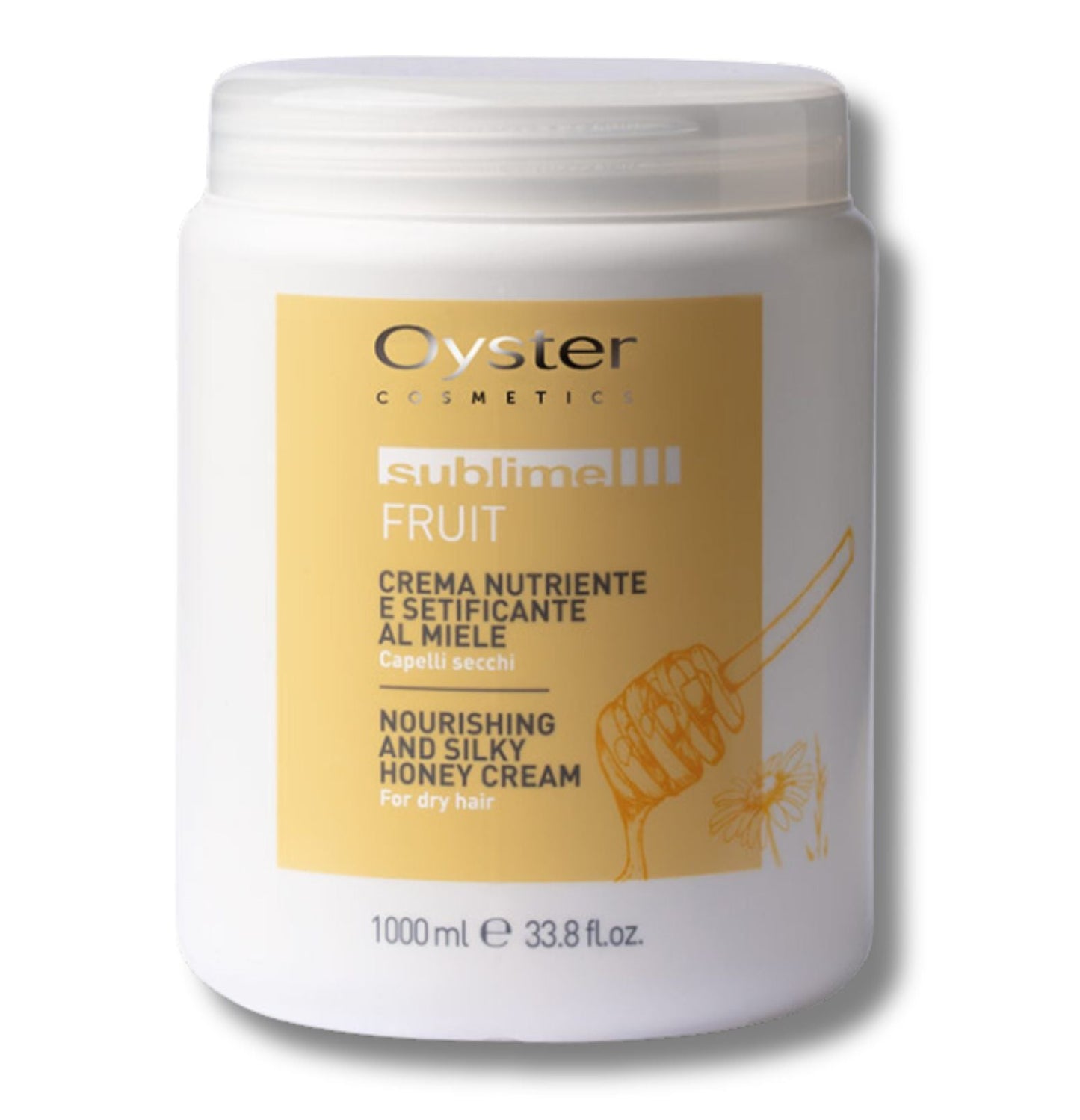 Mască nutritivă cu miere pentru păr uscat OYSTER Sublime Nourishing Honey Mask - 1000 ml