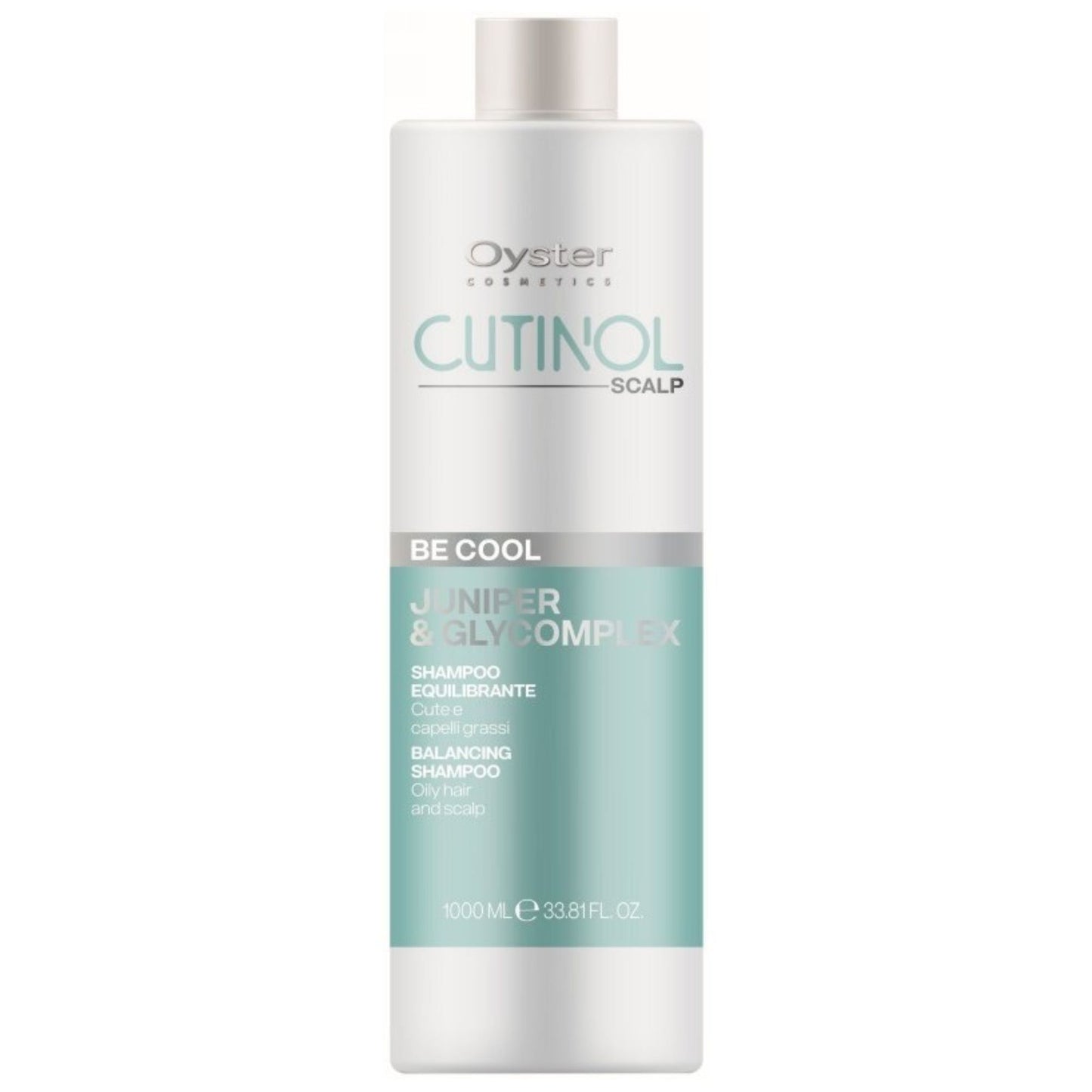 Șampon tratament împotriva excesului de sebum OYSTER Be Cool Shampoo - 1000 ml