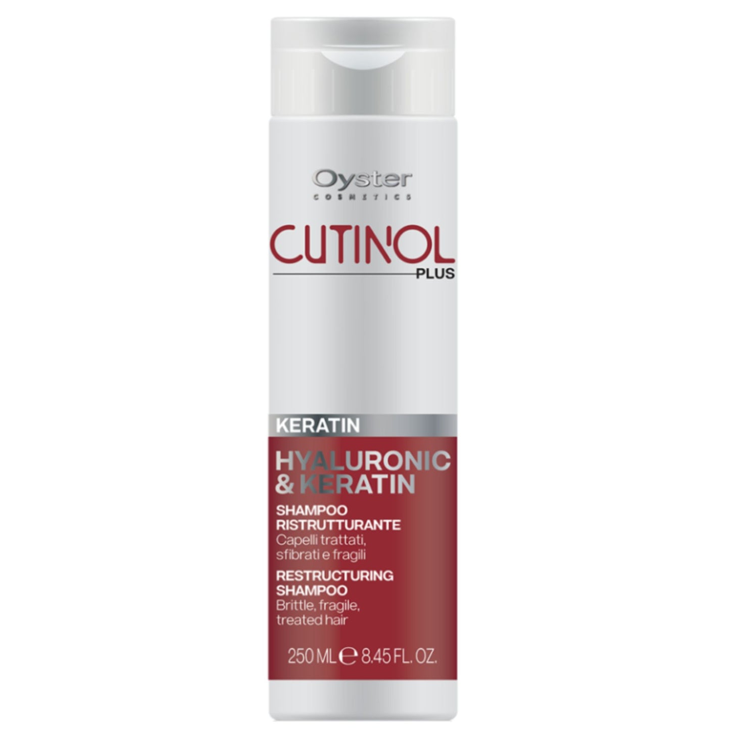Șampon restructurant păr fragil OYSTER Cutinol Keratin Shampoo - 250 ml
