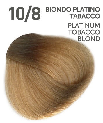 Vopsea fara amoniac ITALIA -  OYSTER Perlacolor NA 10/8 PLATINUM TOBACCO BLOND 100 ml