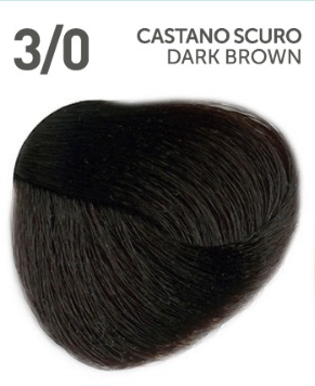 Vopsea fara amoniac ITALIA -  OYSTER Perlacolor NA 3/0 DARK BROWN 100 ml