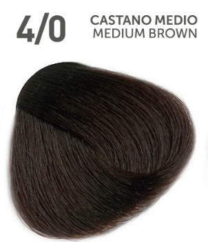 Vopsea fara amoniac ITALIA -  OYSTER Perlacolor NA 4/0 MEDIUM BROWN 100 ml