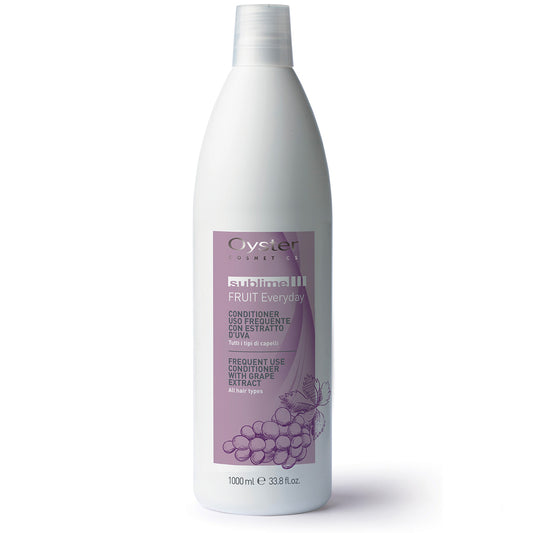 Balsam pentru utilizare frecventă  cu extract de struguri OYSTER  Sublime Fruit Everyday Conditioner - 1000 ml