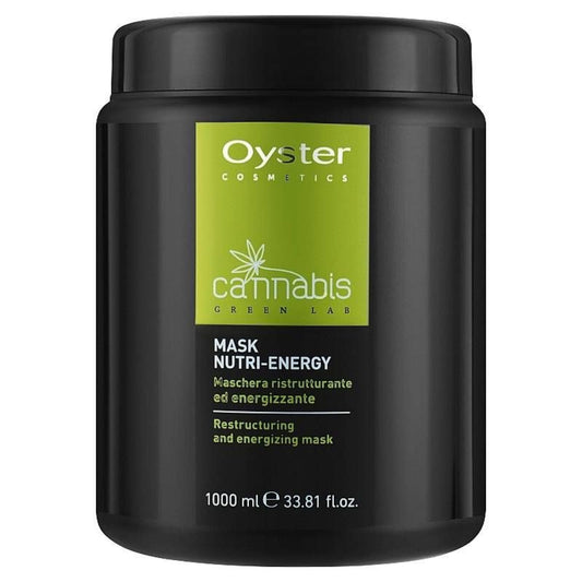 Mască restructurantă și revitalizantă OYSTER Cannabis Green Lab Mask - 1000 ml