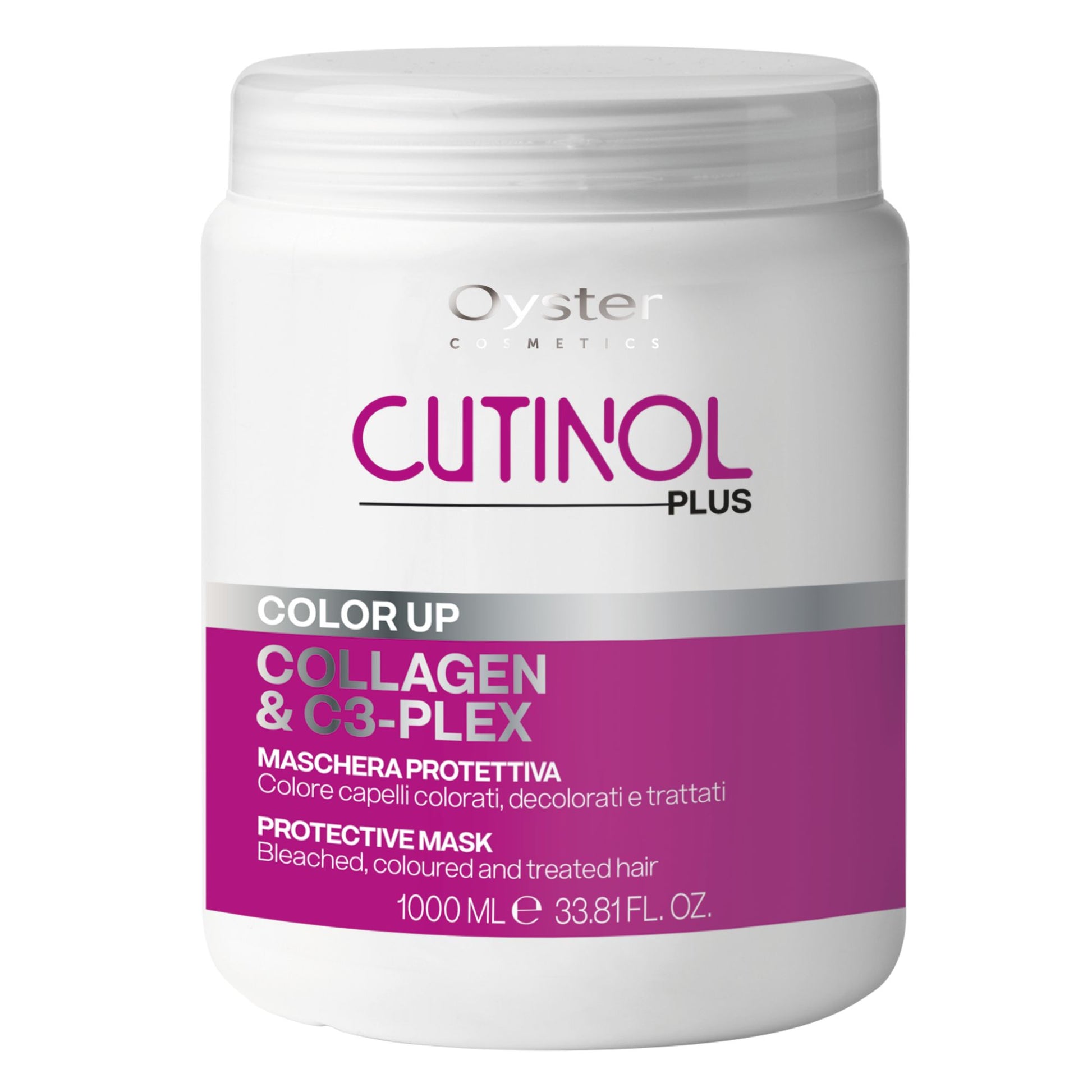 Mască păr vopsit și decolorat OYSTER Cutinol Color Up Mask - 1000 ml