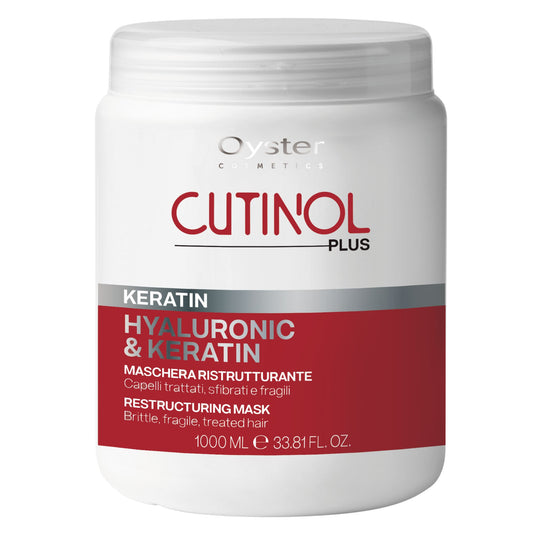 Mască restructurantă păr fragil OYSTER Cutinol Keratin Mask - 1000 ml