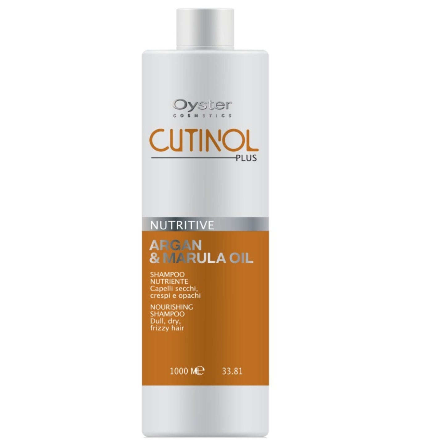 Șampon nutritiv păr uscat și tern OYSTER Cutinol Nutritive Shampoo - 1000 ml