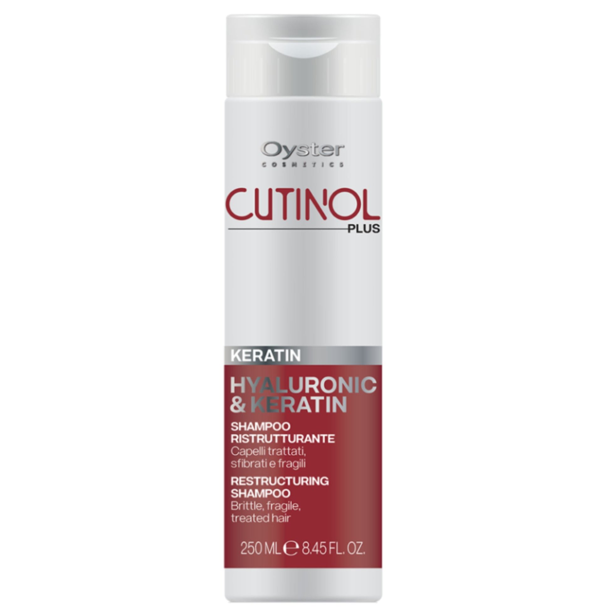 Șampon restructurant păr fragil OYSTER Cutinol Keratin Shampoo - 250 ml