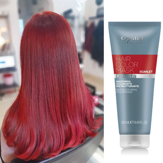 Masca coloranta pentru rosu intens - OYSTER Directa Scarlet 250 ml