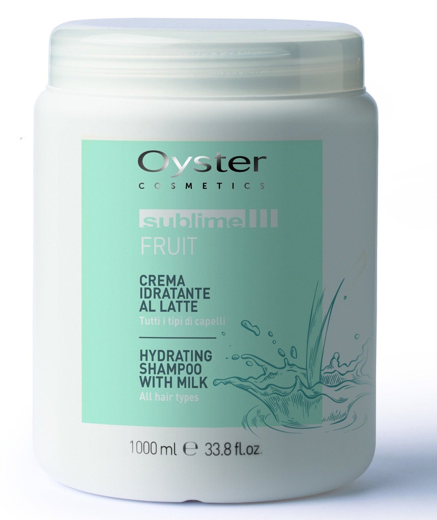 Masca hidratanta cu lapte pentru toate tipurile de par - OYSTER  Sublime Moisturizing Milk Cream 1000 ml